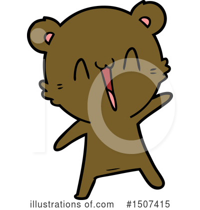 Royalty-Free (RF) Bear Clipart Illustration by lineartestpilot - Stock Sample #1507415
