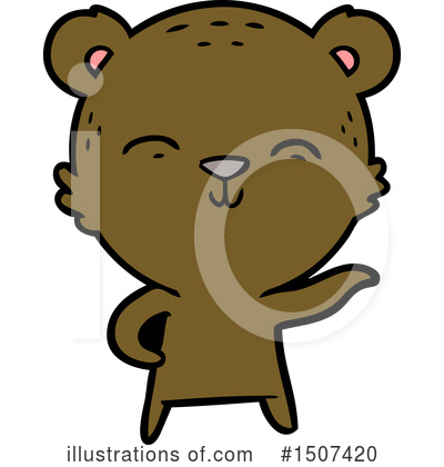 Royalty-Free (RF) Bear Clipart Illustration by lineartestpilot - Stock Sample #1507420