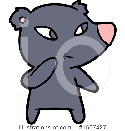 Royalty-Free (RF) Bear Clipart Illustration by lineartestpilot - Stock Sample #1507427