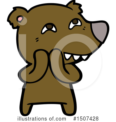 Royalty-Free (RF) Bear Clipart Illustration by lineartestpilot - Stock Sample #1507428