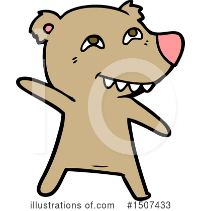 Royalty-Free (RF) Bear Clipart Illustration by lineartestpilot - Stock Sample #1507433