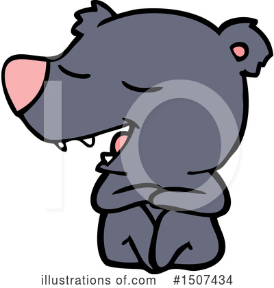 Royalty-Free (RF) Bear Clipart Illustration by lineartestpilot - Stock Sample #1507434