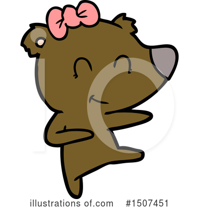 Royalty-Free (RF) Bear Clipart Illustration by lineartestpilot - Stock Sample #1507451