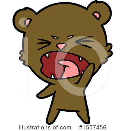 Royalty-Free (RF) Bear Clipart Illustration by lineartestpilot - Stock Sample #1507456