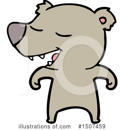 Royalty-Free (RF) Bear Clipart Illustration by lineartestpilot - Stock Sample #1507459