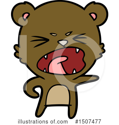 Royalty-Free (RF) Bear Clipart Illustration by lineartestpilot - Stock Sample #1507477