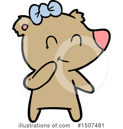 Royalty-Free (RF) Bear Clipart Illustration by lineartestpilot - Stock Sample #1507481