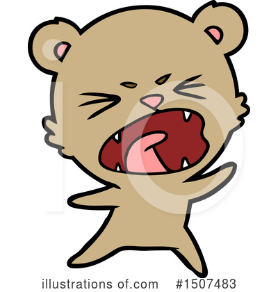 Royalty-Free (RF) Bear Clipart Illustration by lineartestpilot - Stock Sample #1507483