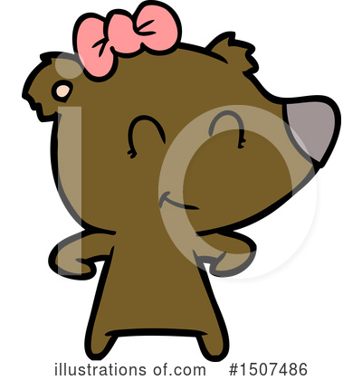 Royalty-Free (RF) Bear Clipart Illustration by lineartestpilot - Stock Sample #1507486
