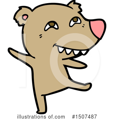 Royalty-Free (RF) Bear Clipart Illustration by lineartestpilot - Stock Sample #1507487