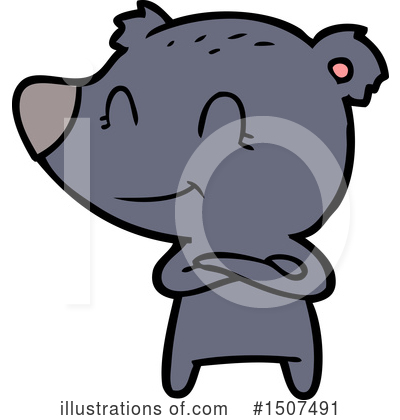 Royalty-Free (RF) Bear Clipart Illustration by lineartestpilot - Stock Sample #1507491