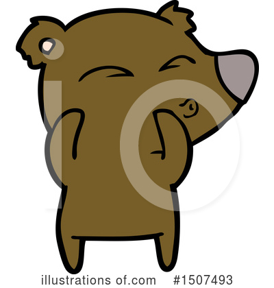 Royalty-Free (RF) Bear Clipart Illustration by lineartestpilot - Stock Sample #1507493