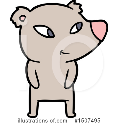 Royalty-Free (RF) Bear Clipart Illustration by lineartestpilot - Stock Sample #1507495