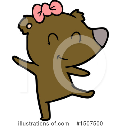 Royalty-Free (RF) Bear Clipart Illustration by lineartestpilot - Stock Sample #1507500