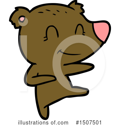 Royalty-Free (RF) Bear Clipart Illustration by lineartestpilot - Stock Sample #1507501