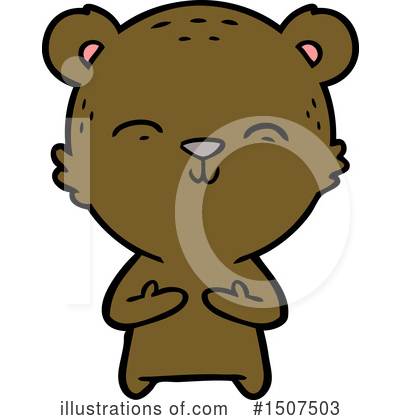 Royalty-Free (RF) Bear Clipart Illustration by lineartestpilot - Stock Sample #1507503