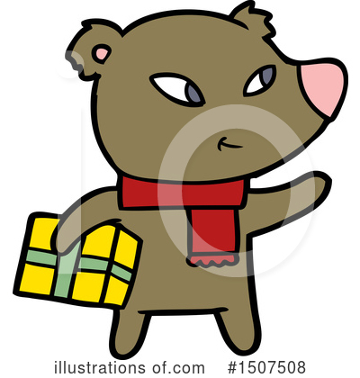 Royalty-Free (RF) Bear Clipart Illustration by lineartestpilot - Stock Sample #1507508