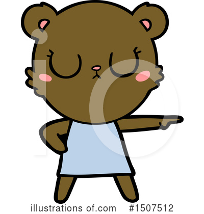 Royalty-Free (RF) Bear Clipart Illustration by lineartestpilot - Stock Sample #1507512
