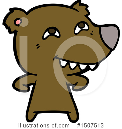 Royalty-Free (RF) Bear Clipart Illustration by lineartestpilot - Stock Sample #1507513