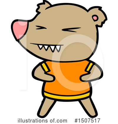 Royalty-Free (RF) Bear Clipart Illustration by lineartestpilot - Stock Sample #1507517