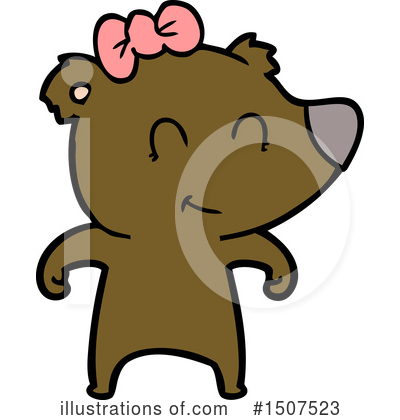 Royalty-Free (RF) Bear Clipart Illustration by lineartestpilot - Stock Sample #1507523