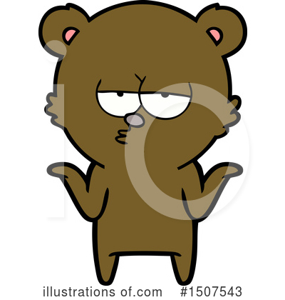 Royalty-Free (RF) Bear Clipart Illustration by lineartestpilot - Stock Sample #1507543