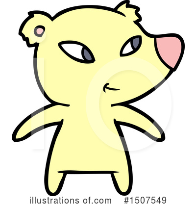Royalty-Free (RF) Bear Clipart Illustration by lineartestpilot - Stock Sample #1507549