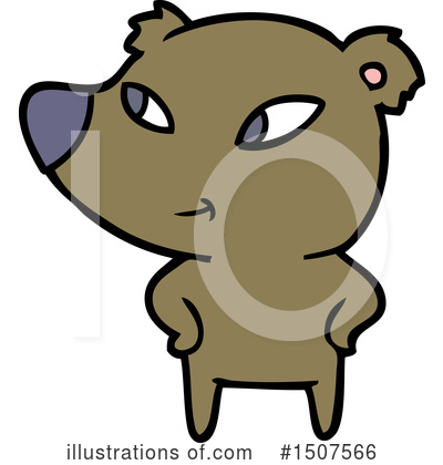 Royalty-Free (RF) Bear Clipart Illustration by lineartestpilot - Stock Sample #1507566