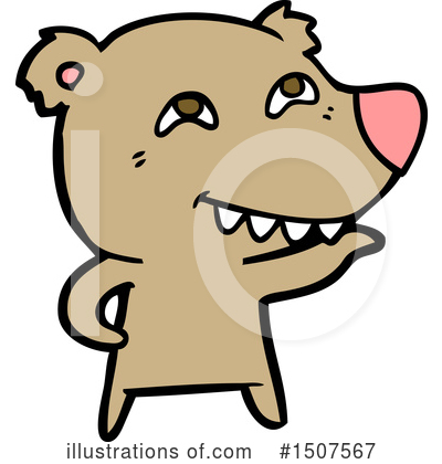 Royalty-Free (RF) Bear Clipart Illustration by lineartestpilot - Stock Sample #1507567