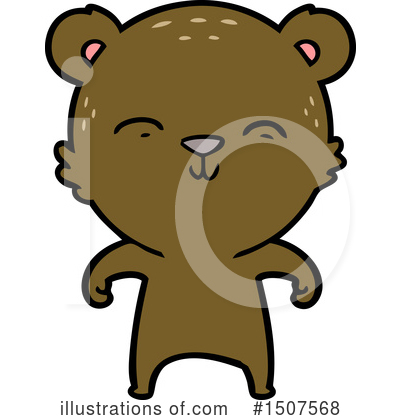 Royalty-Free (RF) Bear Clipart Illustration by lineartestpilot - Stock Sample #1507568