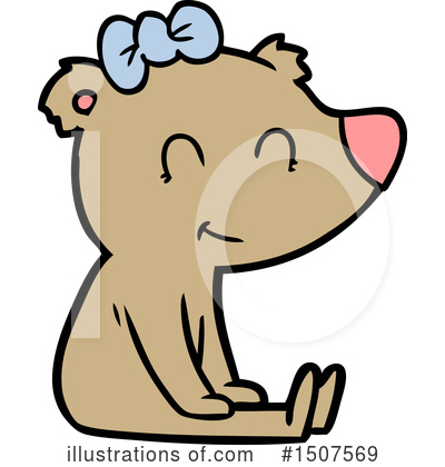 Royalty-Free (RF) Bear Clipart Illustration by lineartestpilot - Stock Sample #1507569