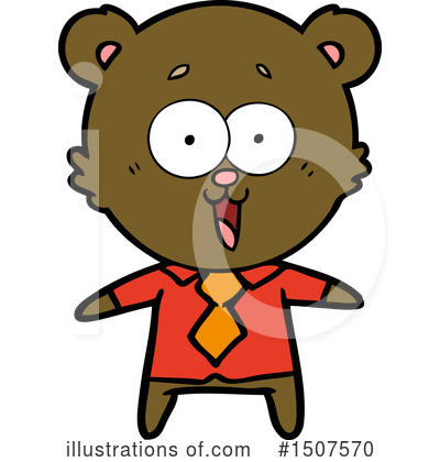 Royalty-Free (RF) Bear Clipart Illustration by lineartestpilot - Stock Sample #1507570