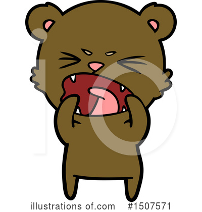 Royalty-Free (RF) Bear Clipart Illustration by lineartestpilot - Stock Sample #1507571