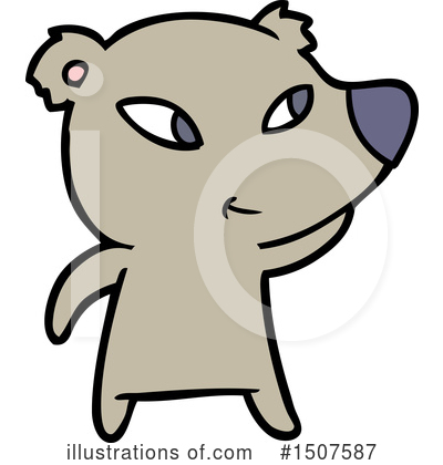 Royalty-Free (RF) Bear Clipart Illustration by lineartestpilot - Stock Sample #1507587
