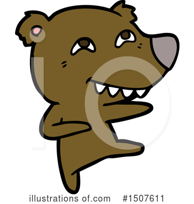 Royalty-Free (RF) Bear Clipart Illustration by lineartestpilot - Stock Sample #1507611