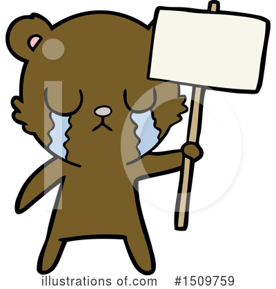 Royalty-Free (RF) Bear Clipart Illustration by lineartestpilot - Stock Sample #1509759