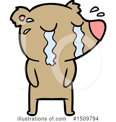 Royalty-Free (RF) Bear Clipart Illustration by lineartestpilot - Stock Sample #1509794