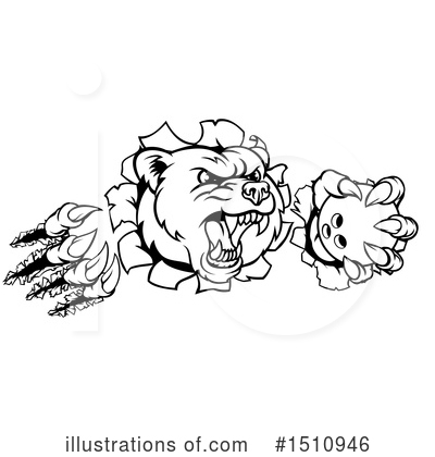 Royalty-Free (RF) Bear Clipart Illustration by AtStockIllustration - Stock Sample #1510946