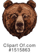Bear Clipart #1515863 by Vector Tradition SM