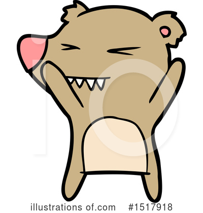 Royalty-Free (RF) Bear Clipart Illustration by lineartestpilot - Stock Sample #1517918