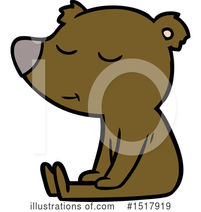 Royalty-Free (RF) Bear Clipart Illustration by lineartestpilot - Stock Sample #1517919