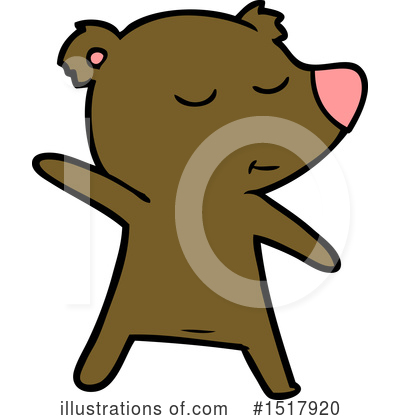 Royalty-Free (RF) Bear Clipart Illustration by lineartestpilot - Stock Sample #1517920
