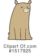 Bear Clipart #1517925 by lineartestpilot