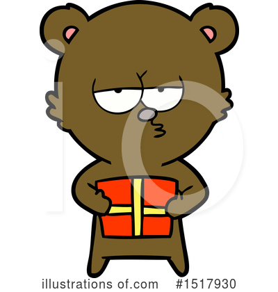 Royalty-Free (RF) Bear Clipart Illustration by lineartestpilot - Stock Sample #1517930