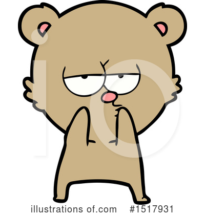 Royalty-Free (RF) Bear Clipart Illustration by lineartestpilot - Stock Sample #1517931