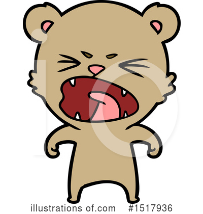 Royalty-Free (RF) Bear Clipart Illustration by lineartestpilot - Stock Sample #1517936