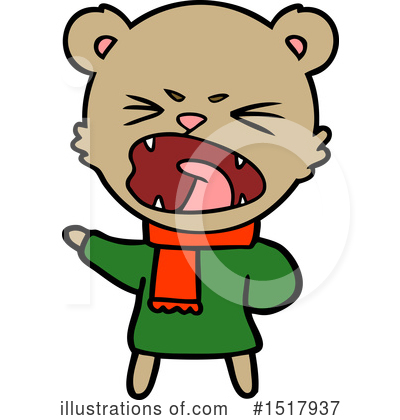 Royalty-Free (RF) Bear Clipart Illustration by lineartestpilot - Stock Sample #1517937