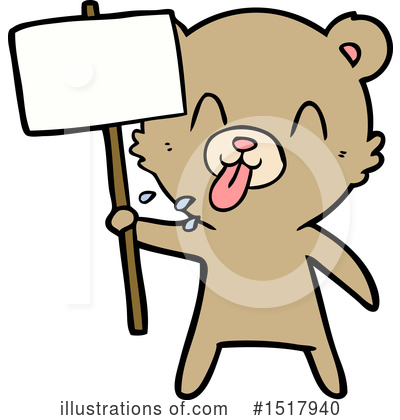 Royalty-Free (RF) Bear Clipart Illustration by lineartestpilot - Stock Sample #1517940