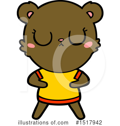 Royalty-Free (RF) Bear Clipart Illustration by lineartestpilot - Stock Sample #1517942