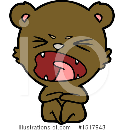 Royalty-Free (RF) Bear Clipart Illustration by lineartestpilot - Stock Sample #1517943